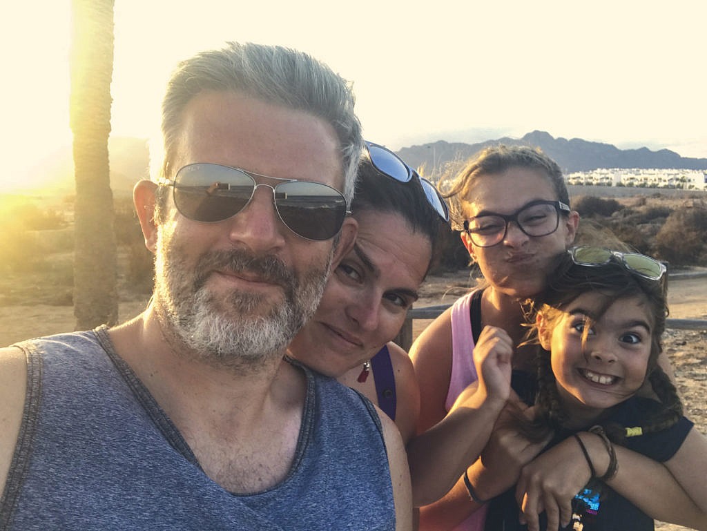 rodzina na wakacjach